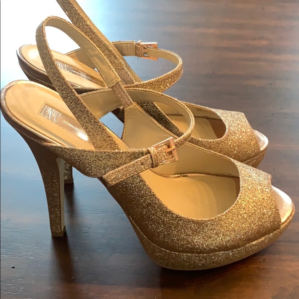 INC Glittery Heels - Picture 2 of 3